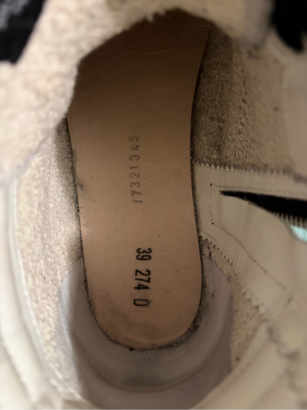 Golden Goose White and Silver High-Top Sneakers - Picture 7 of 11